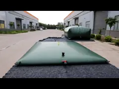 40000 литровый жидкий баллонный резервуар, надувный резервуар для хранения воды из ПВХ портативные резервуары для воды video