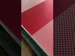 Production printed glitter fabric