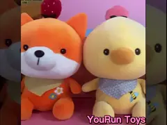 Кукла плюша коровы зодиака EN71 30cm Кожа Дружелюбн Компания video