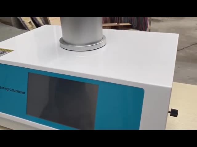 Экран касания тепломер дифференциальной скеннирования Dsc 500 градусов при соединенный компьютер видео