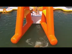 Floating Inflatable Water Park Games 0.9mm PVC Tarpaulin Material