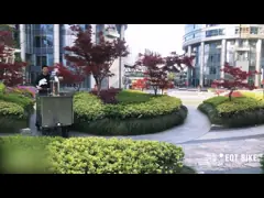 Колеса велосипеда 4 мороженого EQT горячий продавая трицикл замораживателя велосипеда мороженого торгового автомата высококачественного на открытом воздухе электрический video