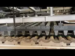 8mm подкрашиванный голубой поликарбонат прокатал листовые стекл плотно сжимают - устойчивое video