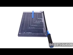 Стальной резец триммера бумаги гильотины базовой платины A4 305 x 250mm video