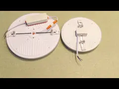 80lm/w 6 круг дюйма 18W утопил Frameless панель приведенную video