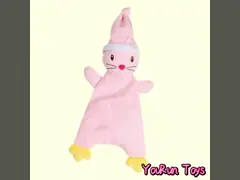 Игрушка плюша слюны мультфильма хлопка не линяя животное форменное полотенце слюны младенца плюша video