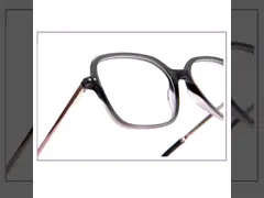 52mm Lens Width Acetate Optical Frame Metal Computer Glasses video