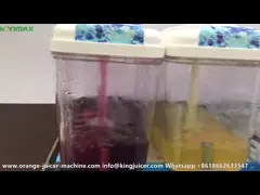 Одобренный CE смеситель кофе машины 1200W распределителя холодного напитка сока ПК video