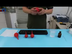 Штейновый желтый медицинский ручного насоса 6.3мм беседки легковеса Токсик не video