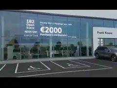 P3.91-7.82 Высокопрозрачный светодиодный видеоэкран 500*1000 мм, кабинет для рекламы, низкое энергопотребление video