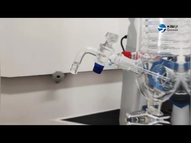 1000ml High Borosilicate Glass Condenser For Array Evaporator video