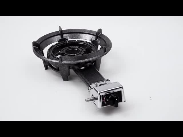 High Pressure Single Burner Cast Iron Stove For Commercial Food Outlets