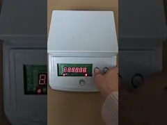 Масштаб веса точности 1g емкости 7.5kg водоустойчивый для мяса домашней птицы, обработки морепродуктов video