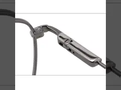 Полные стекла компьютера оптически рамки металла зрелища оправы придают квадратную форму video