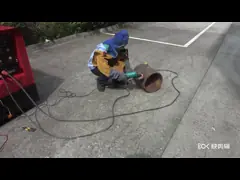 Генератор трубопроводаⅡ Lianwai H400- 400A двойной сваривая с трейлером 2-колеса video