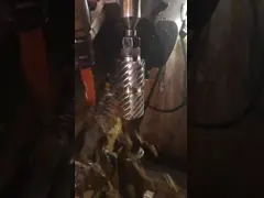 2.5M, 45°helical gear shaft