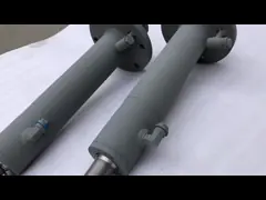 Сваренный бросать тип поршеня держателя подгонял гидравлические цилиндры video