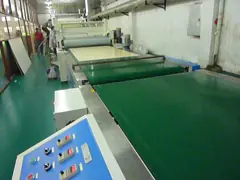 Teflon Infrared Drying Machine Teflon Conveyor Belt System Temp Control