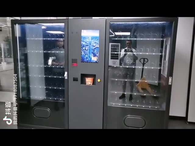 Распределитель горячей воды автомата лапши быстрого приготовления большой емкости видео