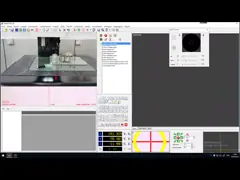2.5D Optical Dimension Measuring Machine Optional Renishaw Probe video