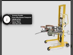 Емкость 450kg Tilter барабанчика структуры сжатия орла DA450 гидравлическая ручная video