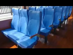 Сидения пассажира яхты морские, морская шлюпка усаживают высокую износостойкость video