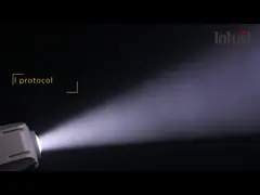de Waterdichte Openluchtgobo Projector van 240V IP65 bij de Bouw van Vloer