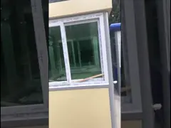 Будочки охранника стеклоткани огнеупорные мобильные клокочут пакет video