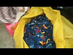 Хлопок PP заполнил игрушку плюша северного оленя рождества шарфа 25cm красную video