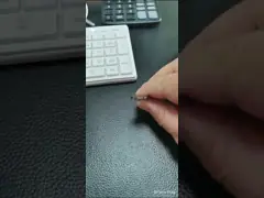 Carbide strips with holes