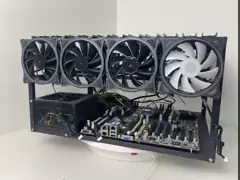 Newest 24 HDDs Mining Rig Frame Open Air Chia Coin Mining Machine Easy Assembly