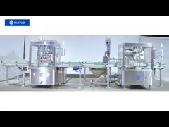 Mouthwash filling and capping machine，round cap capping machine