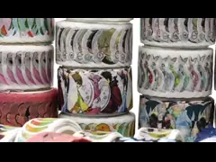 Изготовленной на заказ дизайн Kawaii DIY напечатанный лентой для маскировки умирают отрезал ленту Washi video