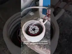 FCC, equipo de calefacción Cena-audio de inducción de la frecuencia del CE 25KW para forjar, ajuste caliente