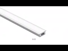 профиль приведенный пола СИД размера W27.5mm High11mm алюминиевого профиля небольшой для строя украшений video