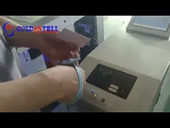 Πύλη χτυπημάτων περιστροφικών πυλών ελέγχου προσπέλασης συστημάτων εισόδων περιστροφικών πυλών με τον ελεγκτή παπουτσιών ESD