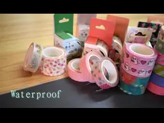 Лента Washi бумажной ленты для маскировки декоративного цвета конфеты радуги японская липкая video