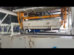 China Autoclaved Aerated Concrete Block Production Machinery in Turkey- Billet Shearing AAC Block Making Machine supplier