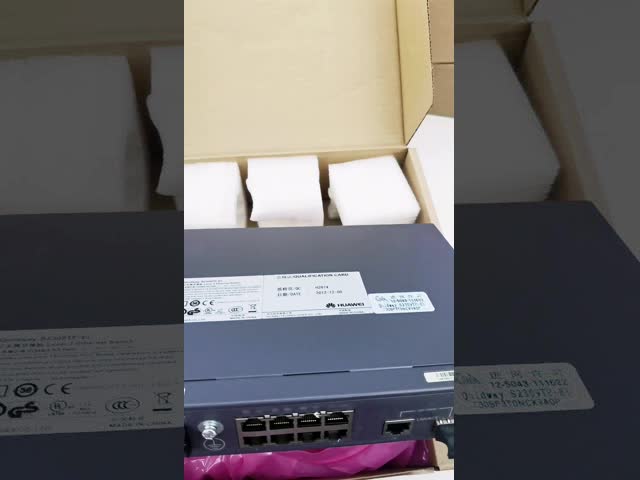 2.68Mpps 8 Port 100M Fiber Optic Switch HuaWei LS-S2309TP-EI-DC video