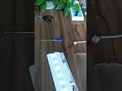 Аварийное освещение изготовленной на заказ батареи использующее энергию не поддерживаемое с СИД 5730 SMD video