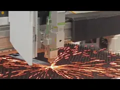 Двойного назначения резец лазера волокна CNC для металлопластинчатой трубки 100m/Min video