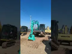 Turbocharging Fuel Saving SK75-8 Used Kobelco Mini Excavator SK200-8 350-8 200-6