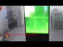 Легкий экранный дисплей касания ЛКД деятельности взаимодействие банка 49 дюймов человекомашинное video