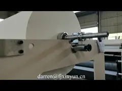 Сокращение жары пакуя макси полотенце бумаги крена 380v 2.8m делая машину полноавтоматический video