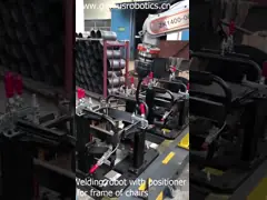 arc mig welding robot manipulator weld chair frame