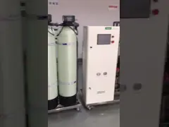 Коммерчески завод по обработке 500 LPH обратного осмоза насоса video