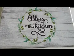 Прочная циновка 460*760mm усталости пола 11mm двери Bathroom квадратная анти- video