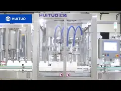 Filling and capping machine for mayonnaise salad dressing