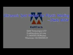 Портативный ручной умный ультразвуковой пластиковый сварщик 35kHz пятна video