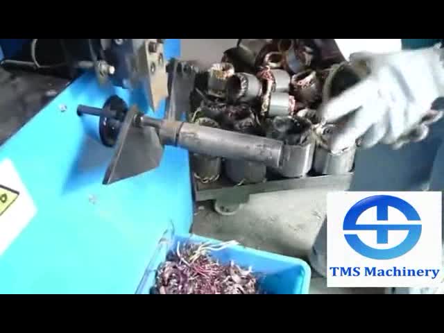 Motor hidráulico da sucata 4KW que recicla a cor do azul da máquina de corte da máquina/cobre